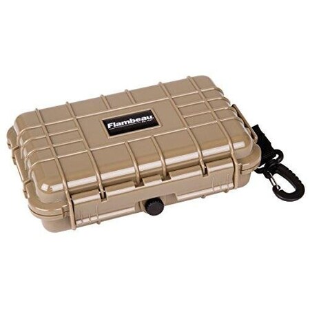 Flambeau 402Hd Tuff Box Tan, Heavy Duty Weatherproof Gear Box 402HD-T
